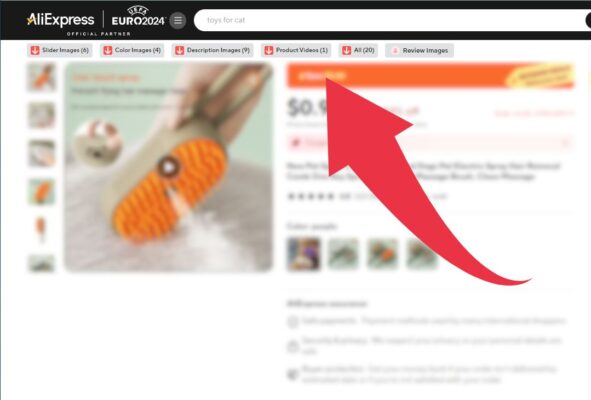 how to download aliexpress images
